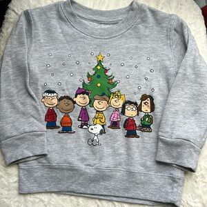 3T Peanuts Charlie Brown Christmas pullover